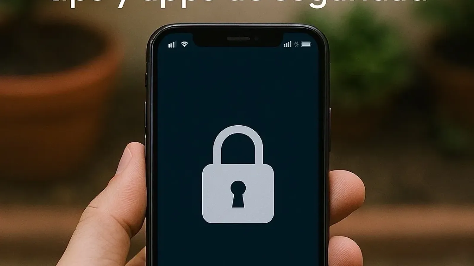 Tu iphone seguro con estos tips