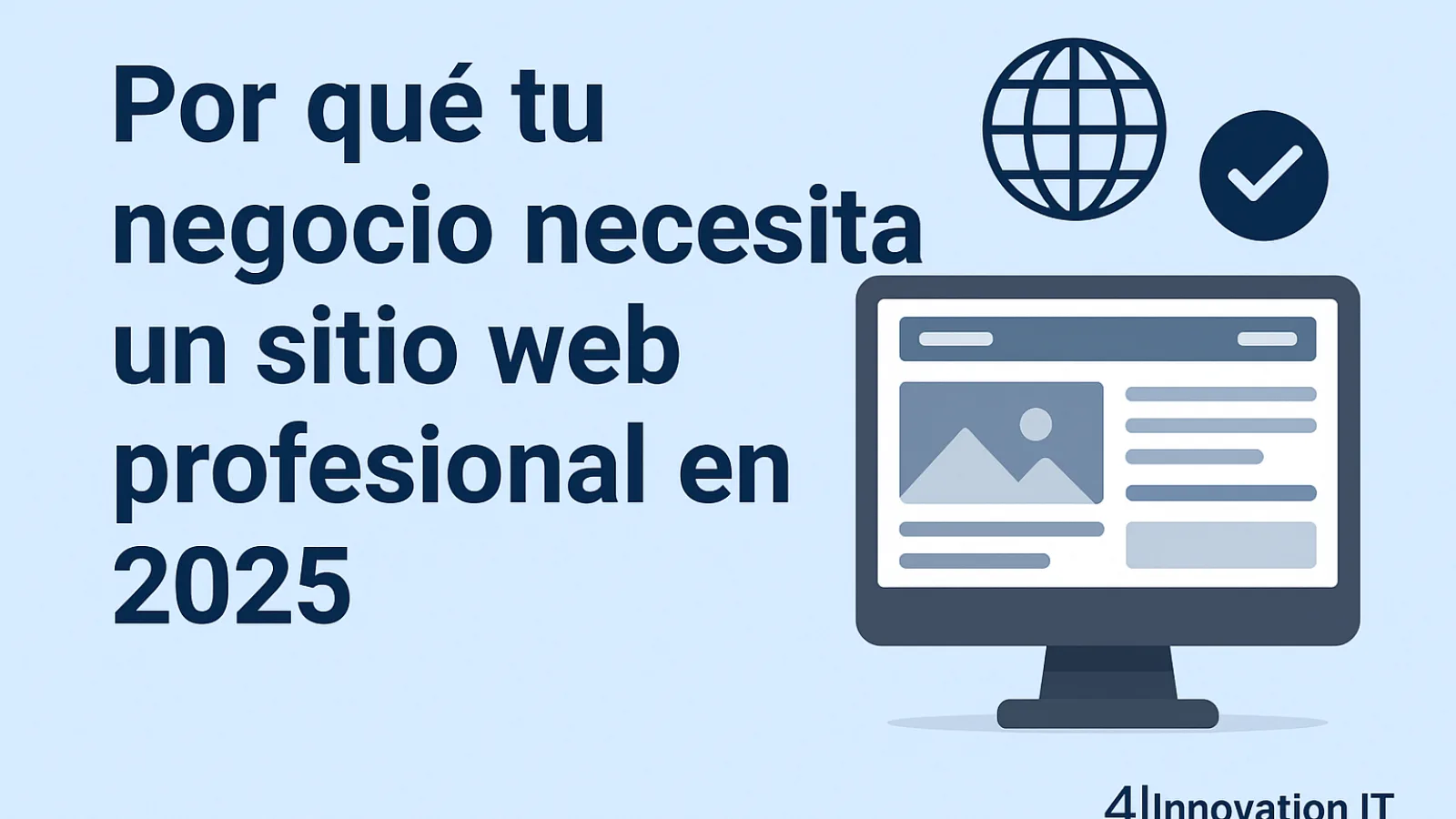 Necesitas un sitio web profesional con esto.
